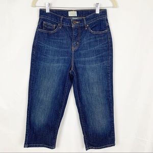 Levi’s 512 perfectly slimming cropped  sz 6